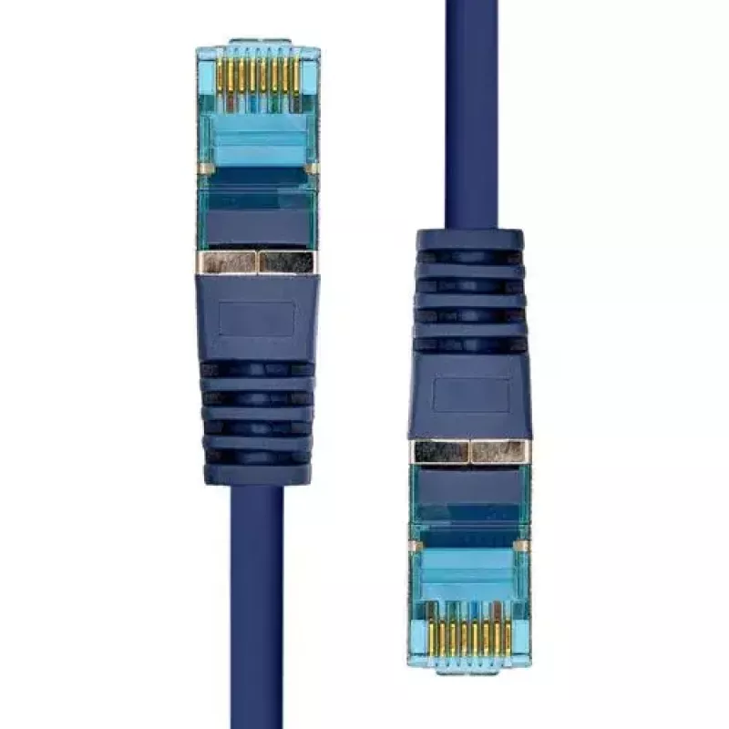 Ethernet-Kabel ProXtend CAT6A RJ-45 S/FTP 0,75m Blau