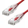 Ethernet-Kabel ProXtend Ultra schlank CAT6 RJ-45 4M Rot