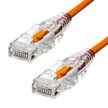 Ethernet-Kabel ProXtend Ultra schlank CAT6 RJ-45 3m Orange