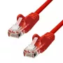 Netzwerkkabel ProXtend CAT5e U/UTP CCA PVC Rot 0,25m