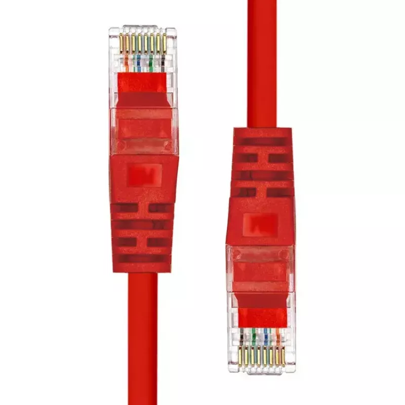 Netzwerkkabel ProXtend CAT5e U/UTP RJ-45 Stecker/Stecker 5m Rot
