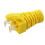 MicroConnect CONB65Y Zugentlastungstülle für Cat5e/Cat6/Cat6A-Kabel bis 6,5 mm, gelb