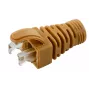 MicroConnect CONB65O Knickschutztülle für Cat5e/Cat6/Cat6A Kabel bis 6,5 mm, orange