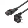 Netzkabel MicroConnect MC-SCHC13-5 — IEC C13 auf CEE 7/7 (Schuko), 5 m