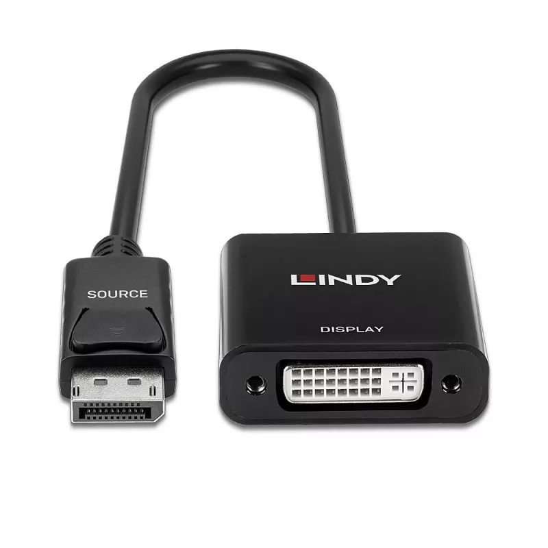 Aktiver Videokonverter Lindy DisplayPort 1.2 auf DVI 41734