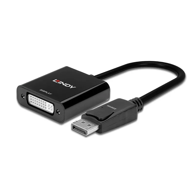 Aktiver Videokonverter Lindy DisplayPort 1.2 auf DVI 41734