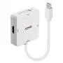 Lindy Mini DisplayPort 1.2 zu HDMI 1.4, DVI und VGA Konverter