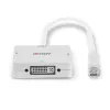 Lindy Mini DisplayPort 1.2 zu HDMI 1.4, DVI und VGA Konverter