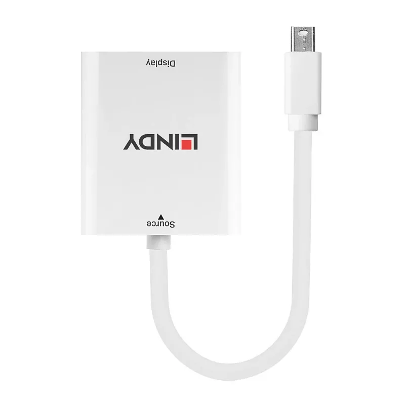 Lindy Mini DisplayPort 1.2 auf HDMI 2.0 18G Aktiv-Konverter