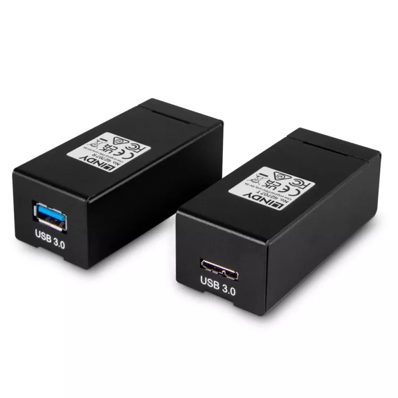 AV-Sender & -Empfänger Lindy 200 m Fibre Optic USB 3.0 Extender