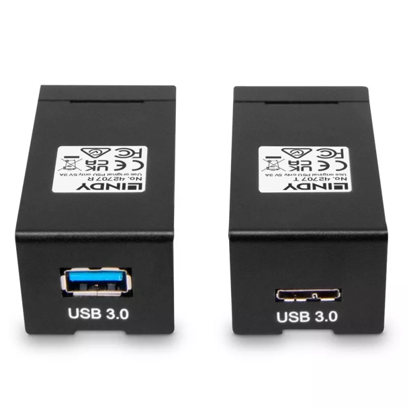 AV-Sender & -Empfänger Lindy 200 m Fibre Optic USB 3.0 Extender