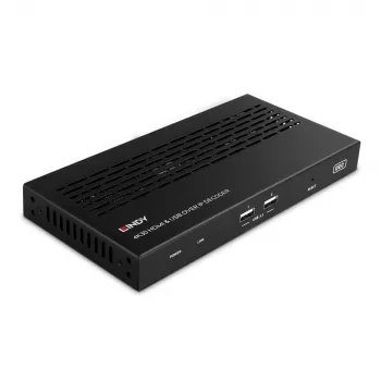 AV-Receiver Lindy 4K30 HDMI und USB über IP System – Decoder