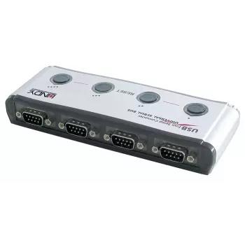 USB auf 4 Port Seriell Konverter Lindy 42858