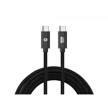 Conceptronic ETTA02B12 USB 3.2 Gen 2 C-C PD 3.0 100W Kabel 1,2 m, 20 V 5 A, 10 Gbit/s, E-Mark
