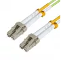 Microconnect FIB551015 InfiniBand/Glasfaserkabel 15 m LC Grün