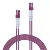 Lindy 15m LC-LC OM4 50/125 Glasfaser-Patchkabel