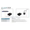 Netzwerk-Medienkonverter Lanview LVN-MED-SFP+-10GB-X 10Gbps