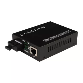 Lanview LVN-MED-SC-1000BASE-X Netzwerkmedienkonverter