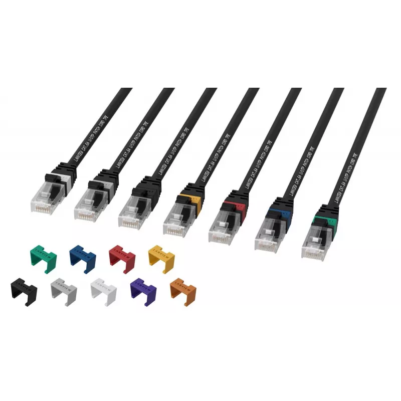 Lanview LV-UTP6A01B Netzwerkkabel Schwarz 1 m S/FTP (S-STP)