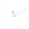 Netzwerkkabel Lanview LV-6AFTP-FLEX-ANG-03W RJ45 Cat6A 3m Weiß
