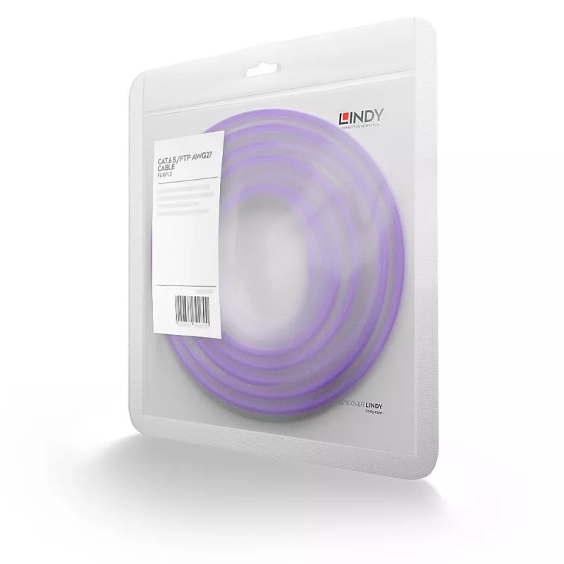 Lindy 47829 Netzwerkkabel Violett 15 m Cat6 S/FTP (S-STP)