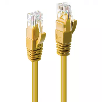Lindy 5m Cat.6 U/UTP Netzwerkkabel, Gelb