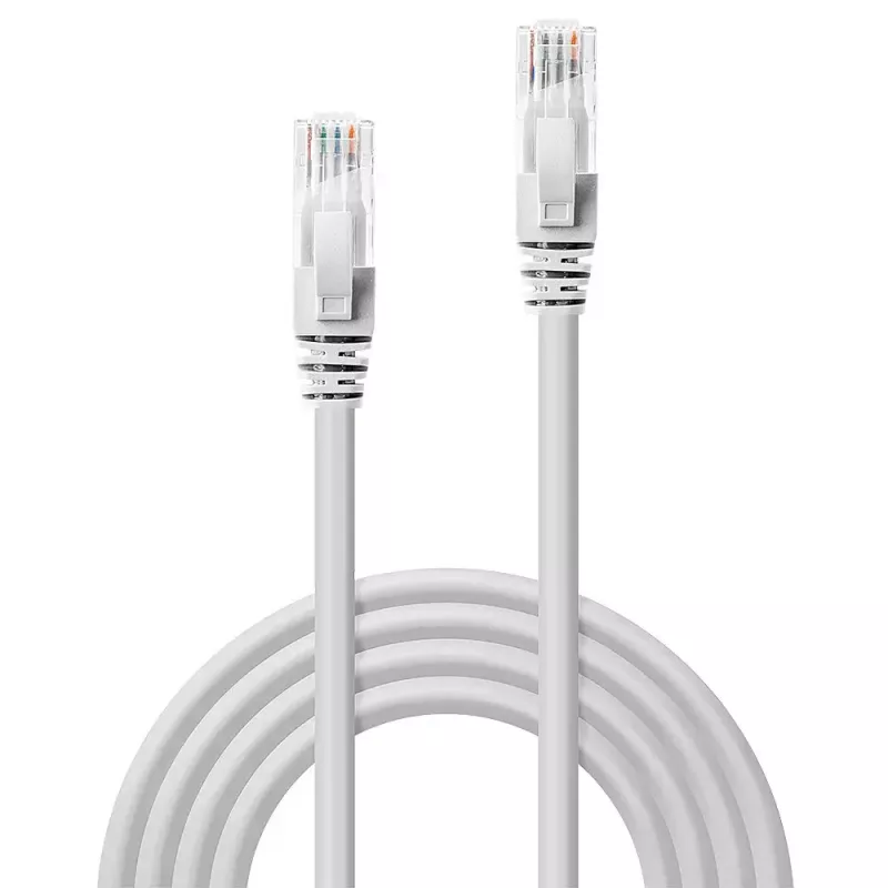 Lindy 30m Cat.6 U/UTP Netzwerkkabel, Weiß