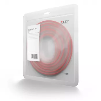Lindy 48181 Netzwerkkabel Rot 0,5 m Cat6 U/UTP (UTP)