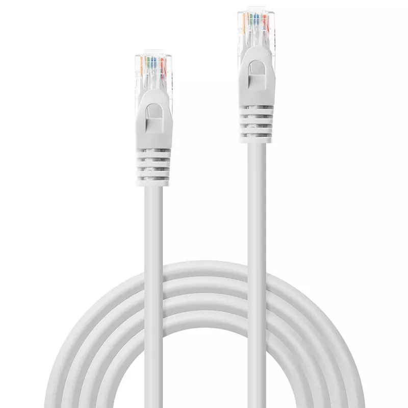 Lindy 48202 Netzwerkkabel Weiß 1 m Cat6 U/UTP (UTP)