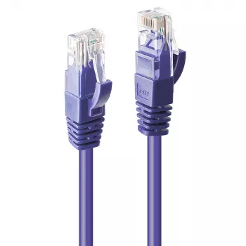 Lindy 1m Cat.6 U/UTP Netzwerkkabel, Violett