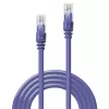 Lindy 1m Cat.6 U/UTP Netzwerkkabel, Violett