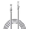 Lindy 3m Cat.6 U/UTP Netzwerkkabel, Grau