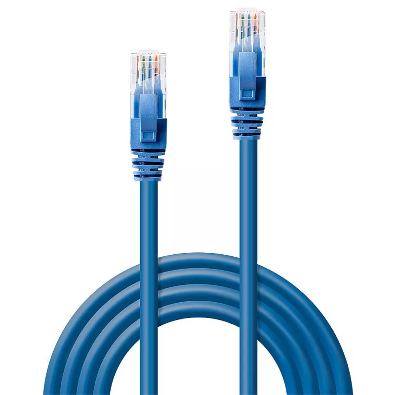 Lindt Netzwerkkabel 1m RJ-45 Cat6 U/UTP Blau