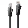 Lindy 0.5m Cat.6 U/UTP Netzwerkkabel, Schwarz