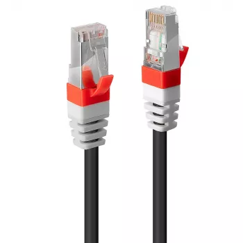 Netzwerkkabel Lindy Cat.6 (A) SSTP / S/FTP PIMF Premium RJ-45 2 m schwarz