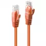 Lindy 0,3 m Cat.6 U/UTP Netzwerkkabel, Orange