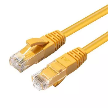 Microconnect UTP5003Y Netzwerkkabel Gelb 0,3 m Cat5e U/UTP (UTP)