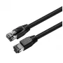 Microconnect MC-SFTP8010S Netzwerkkabel Schwarz 10 m Cat8.1 S/FTP (S-STP)