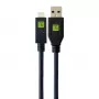 Techly ICOC MUSB31-CMAM20T USB-Kabel USB 3.2 Gen 1 (3.1 Gen 1) 2 m USB A USB C Schwarz