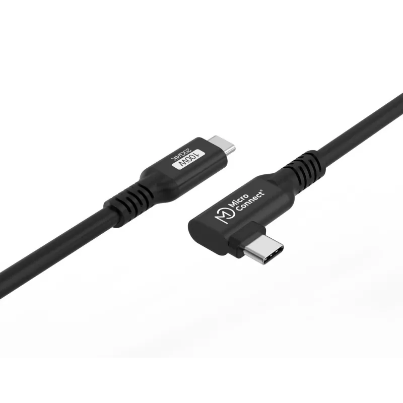 Microconnect USB3.2CC025-A USB-Kabel USB 3.2 Gen 2x2 0,25 m USB C Schwarz