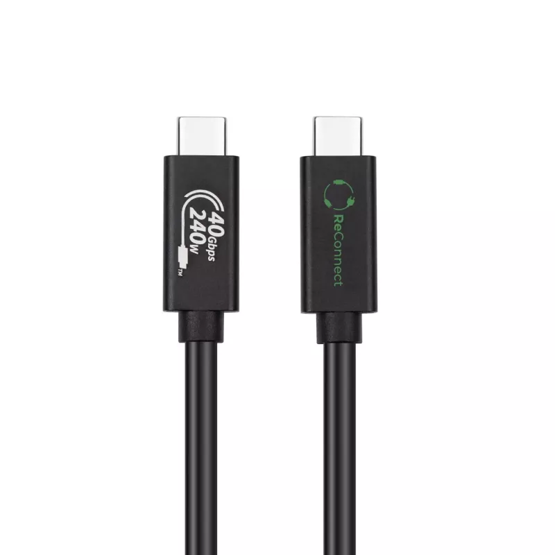 USB4-Kabel MicroConnect ReConnect ECO-USB4CC1 — USB4 Daten-/Ladekabel (Modell ECO-USB4CC1)