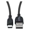 Microconnect ECO-USB3.1CCHAR3B USB-Kabel USB 2.0 3 m USB A USB C Schwarz