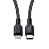 Microconnect ECO-USB3.1CL1 Lightning-Kabel 1m Schwarz USB-C-Stecker