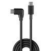 Lindy 1m USB 2.0 gerade USB-C to Right-Angled USB-C Kabel