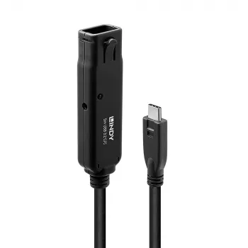 Lindy 43405 USB-Kabel USB 3.2 Gen 2 (3.1 Gen 2) 5 m USB-C Schwarz