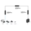 Lindy 43405 USB-Kabel USB 3.2 Gen 2 (3.1 Gen 2) 5 m USB-C Schwarz