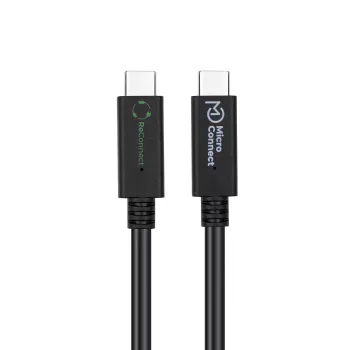 Microconnect ECO-USB3.2CC1 USB-Kabel USB 3.2 Gen 2x2 1 m USB C Schwarz
