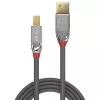 USB-Kabel Lindy 3 m USB 3.2 Typ A auf B Kabel 5 Gbit/s Cromo Line