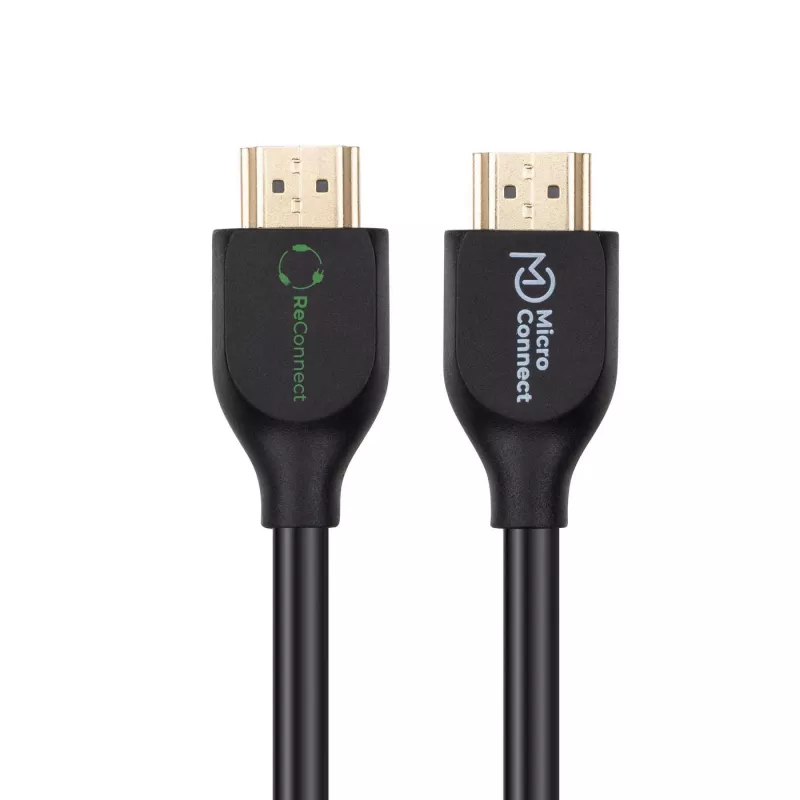 Microconnect ECO-MC-HDM19192V2.0 HDMI-Kabel 2 m HDMI Typ A (Standard) Schwarz