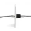 Keystone-Inline-Kupplung EQUIP Cat.6A ungeschirmt, RJ-45, flache Bauform, schwarz, 8 Stück